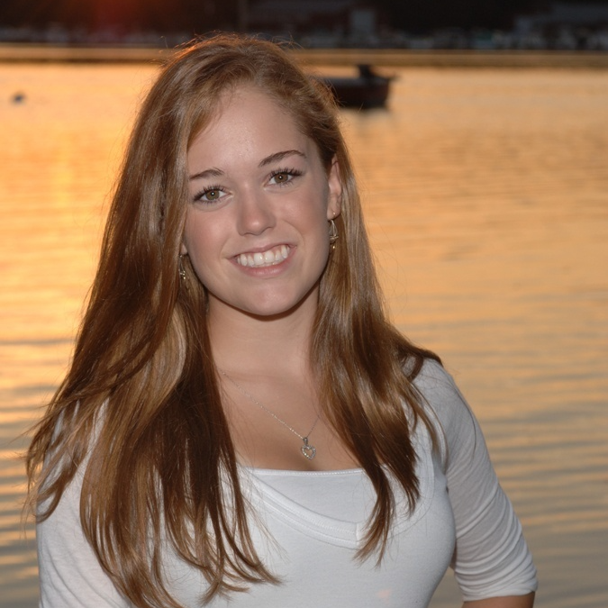 Young Brittany Bergquist.